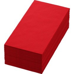 Servetėlės 40 x 40 cm. 1/8 bio dunisoft red, 60 vnt.