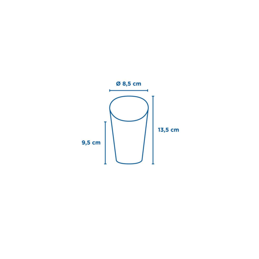 Vienk. dėžutė bulvytėms 480 ml. ruda (50)