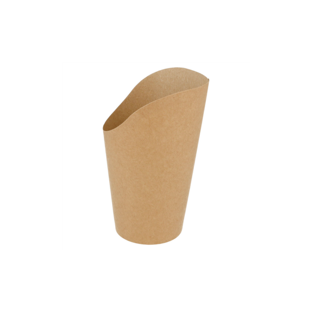 Bulvytėms indelis (rudas, 480 ml., 50 vnt.)