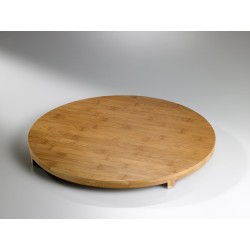 Medinis apvalus padėklas 42cm