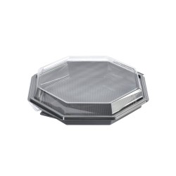 Vienk. indelis su dangteliu 830 ml. 230 x 230 x 50 mm. 1 dalies Octaview