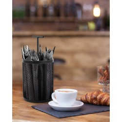 Dėklas įrankiams metalinis D14 x H28 cm.