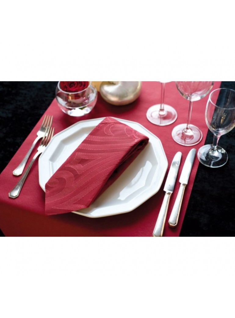 Servetėlė 48x48 cm Elegance Lily Lily Bordo  (40)