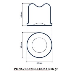 Aristarco ledukų generatorius 30kg/24h, talpa 12kg