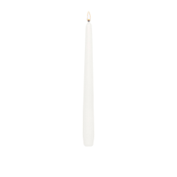 Žvakės 29 cm baltos (10)