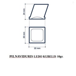 Aristarco ledukų generatorius 220kg/24h (be ledukų laikymo talpos)
