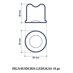 Aristarco ledukų generatorius 80kg/24h, talpa 40kg, PHE 80.40 M W