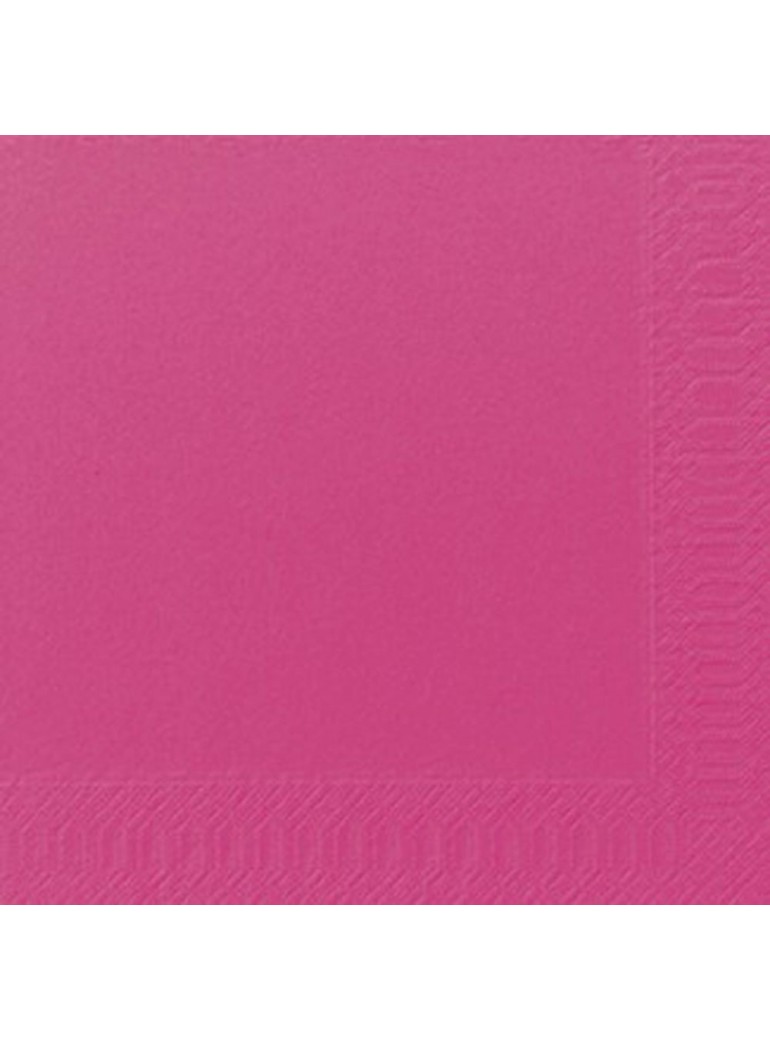 Servetėlės 24 cm 3 sl, fuchsia (250)