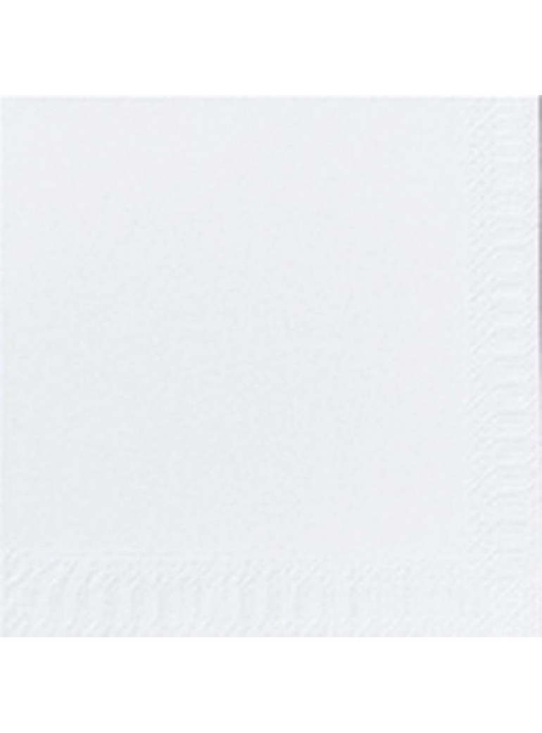 Servetėlės 33x33 cm 3 sl. baltos (125)