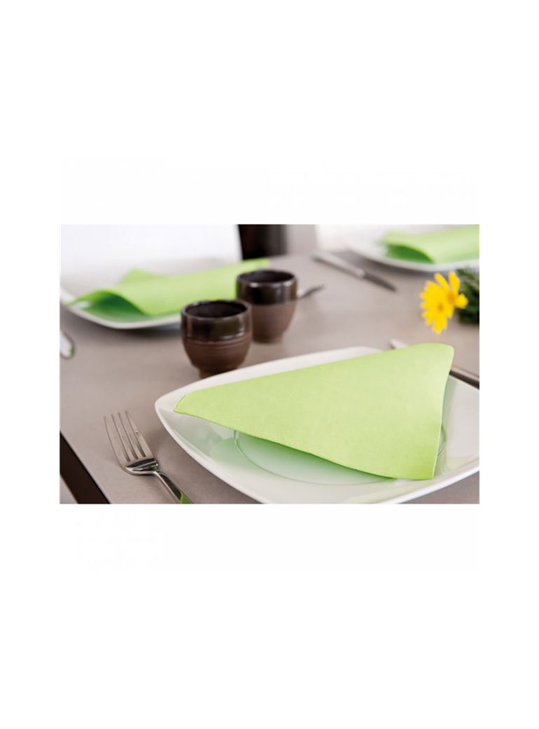 Servetėlės 39 cm DP  šv žalios (50)
