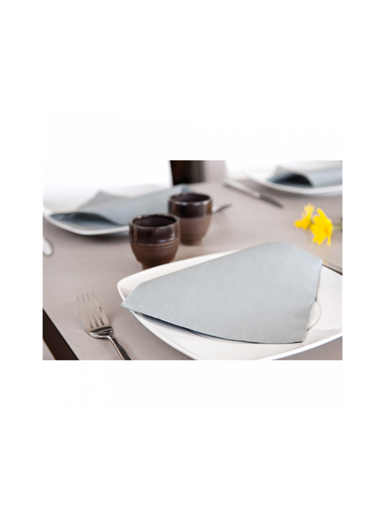 Servetėlės 39 cm DP pilkos (50)