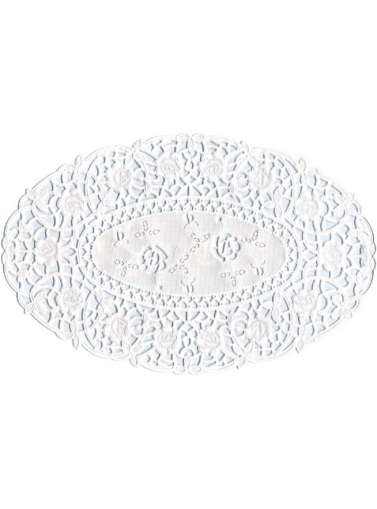 Napkins for the cake, oval, 17x24 cm, (250 pcs.)