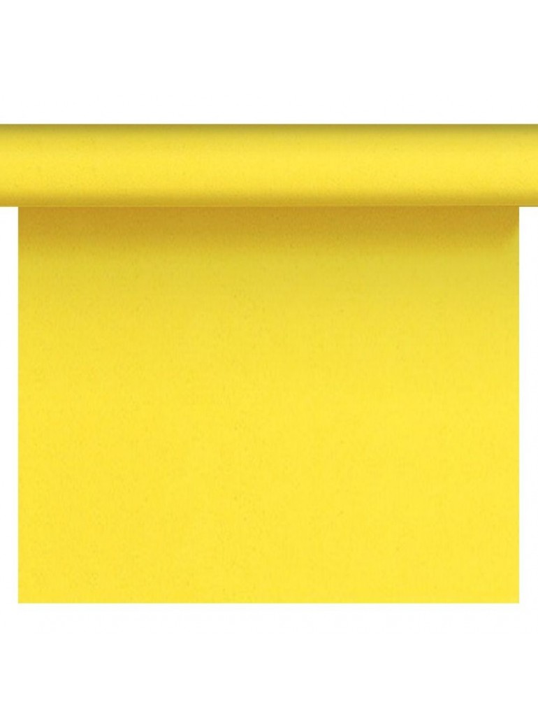 Tablecloth DAMASK 1.18x8 m., yellow (roll)