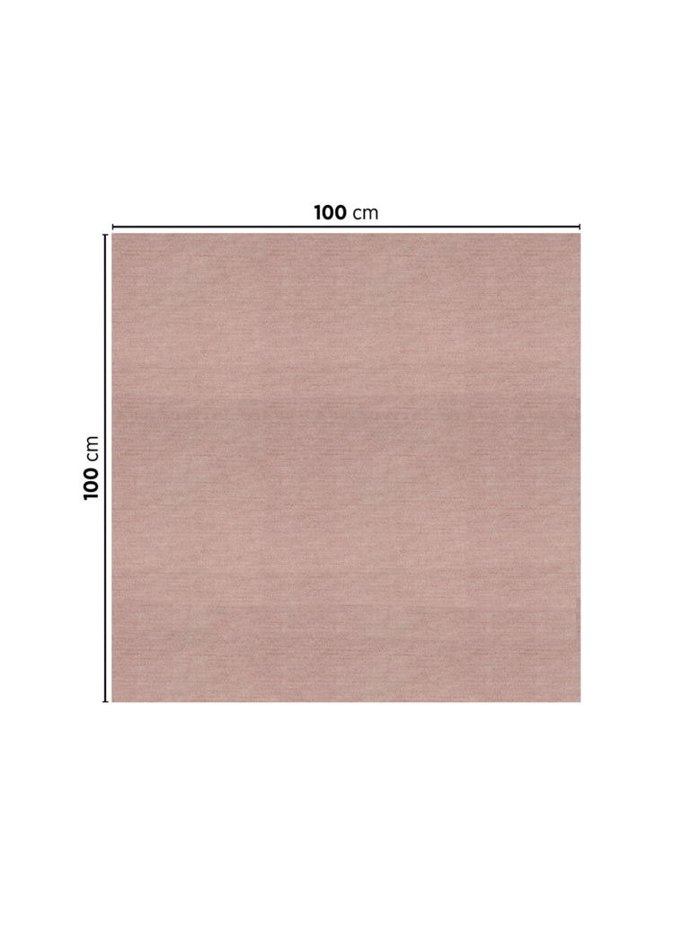 Staltiesė 100x100 cm Linen austa ruda