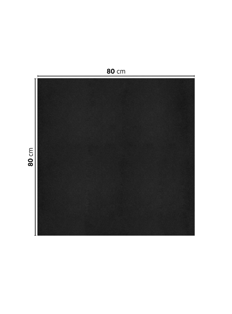 Staltiesė 80x80 cm juoda