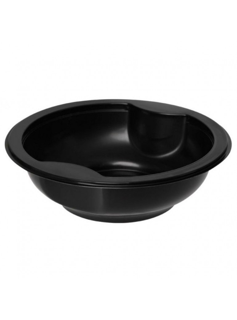 Vienk DF 153x153x45 mm, 350 ml, juodas sriubai