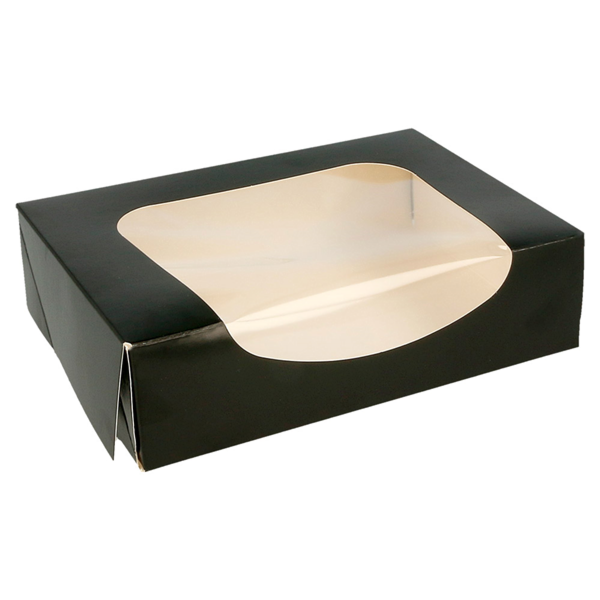 Disposable box with window...