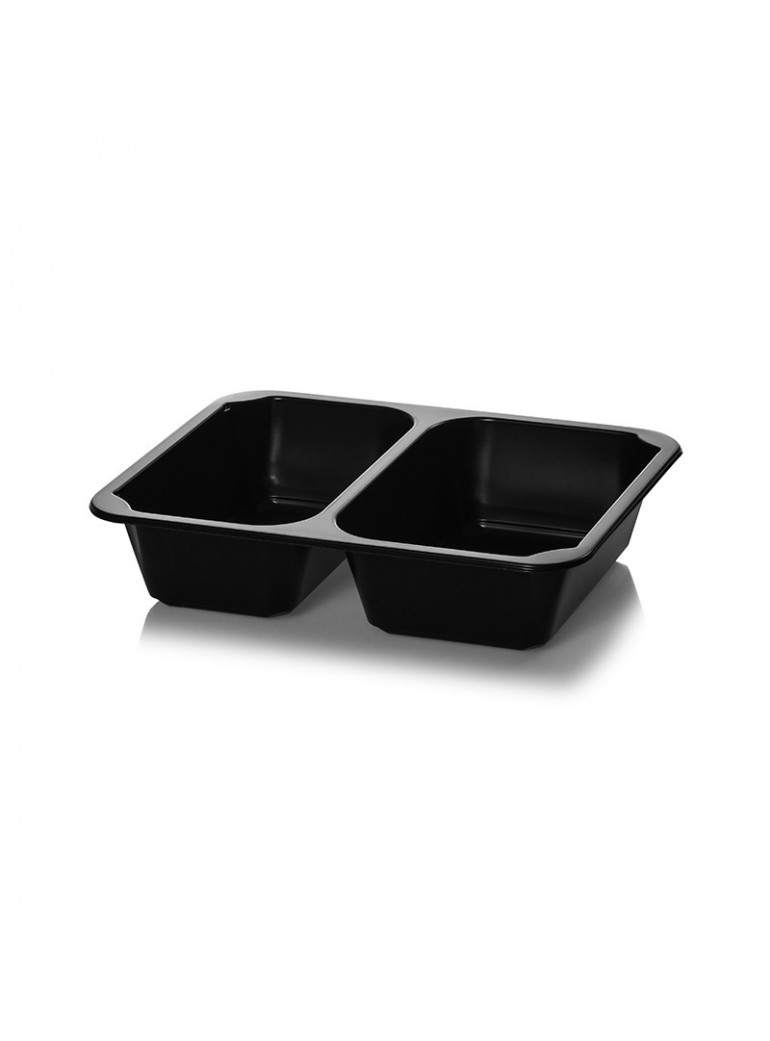 Disposable resealable containers DF (2 parts, 227 x 178 x 60 mm., 1 pc.)