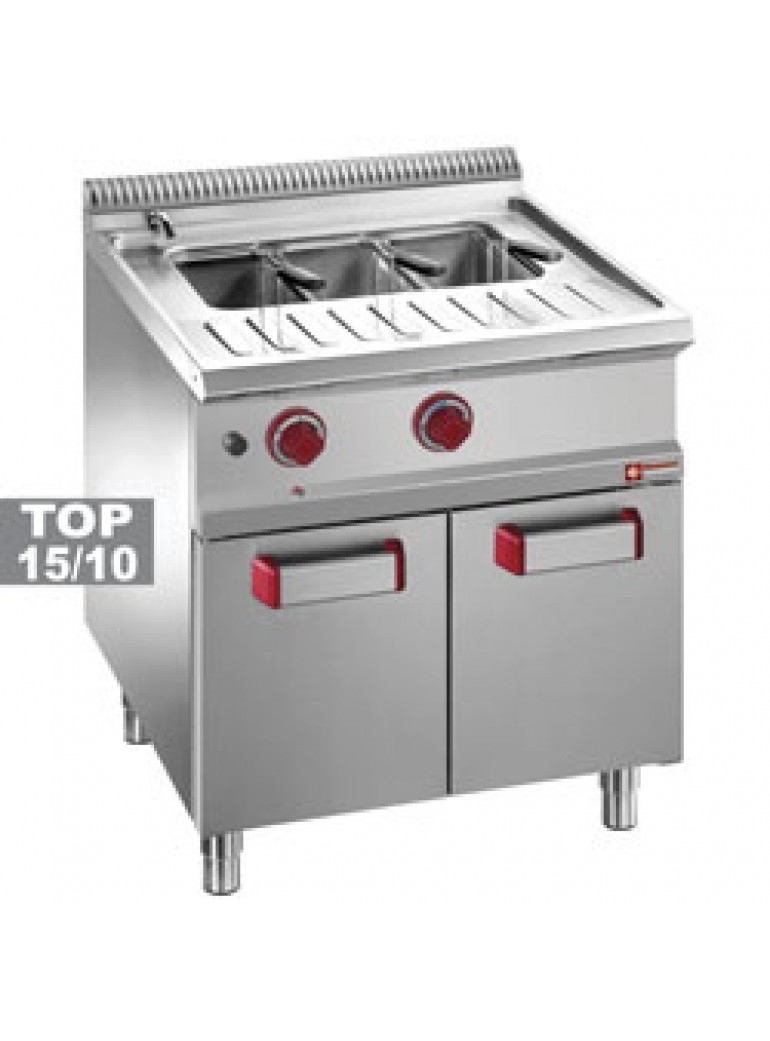 Diamond pasta cooker 40 l. gas, with cupboard Diamond pasta cooker 40 l. gas, with cupboard
