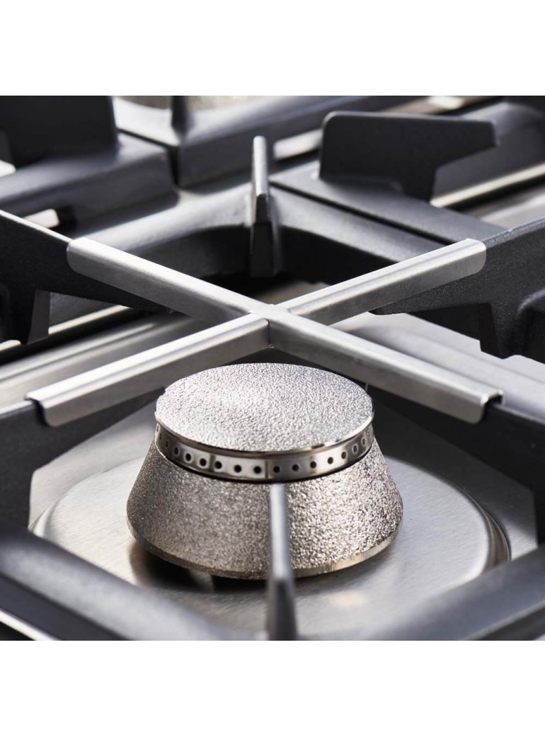 Stalgast dujinė viryklė, 6 kaitviečių, su elektrine konvekcine orkaite (32,5 +7 kW)