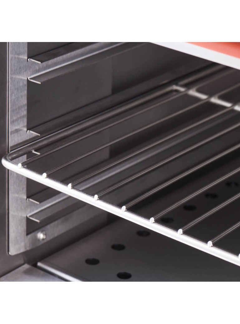 Stalgast dujinė viryklė, 6 kaitviečių, su elektrine konvekcine orkaite (32,5 +7 kW)