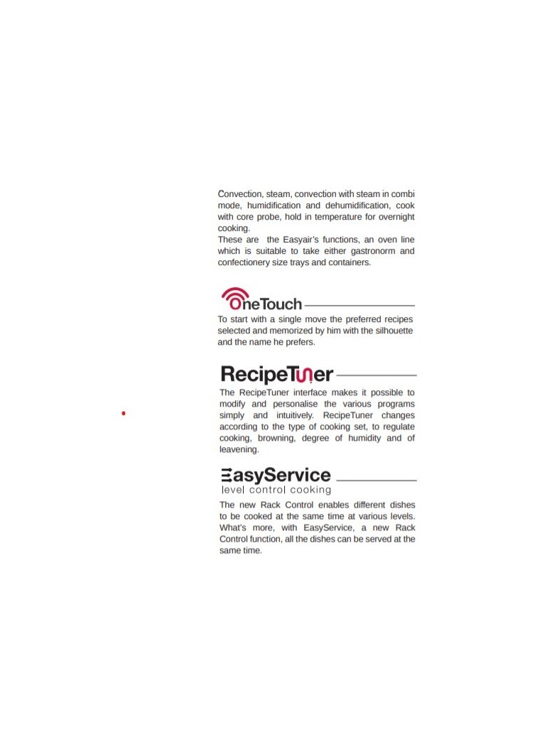 Giorok convection oven MovAir 10 tins GN 1/1 or 600x400 mm.