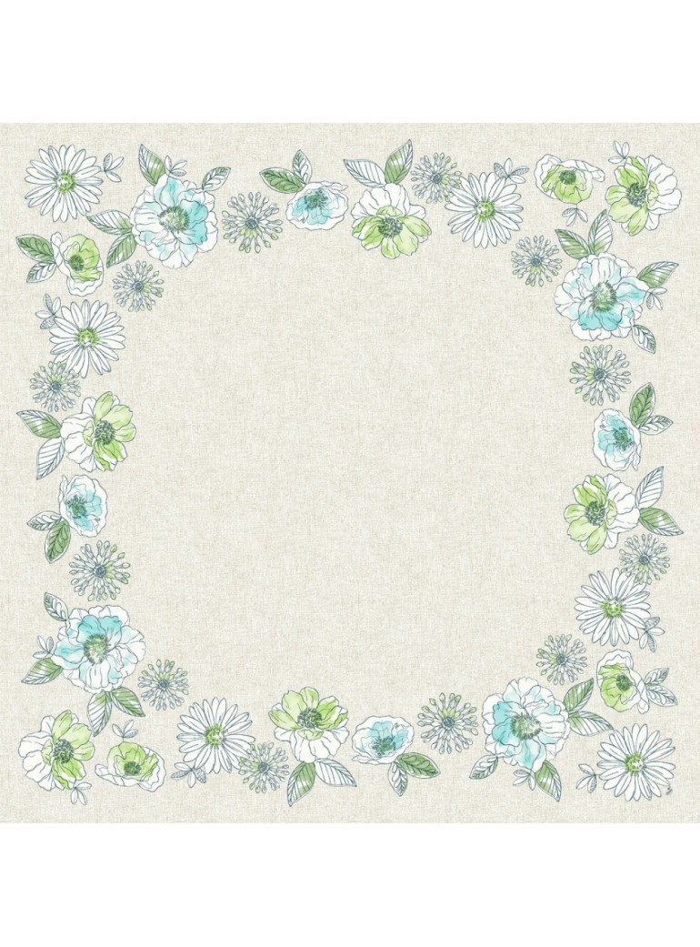 Staltiesė 84x84 cm dsilk Jardin