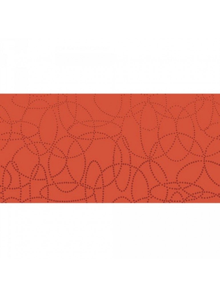 Tablecloth Dunisilk 84x84 cm., CIRCUITS MANDARIN