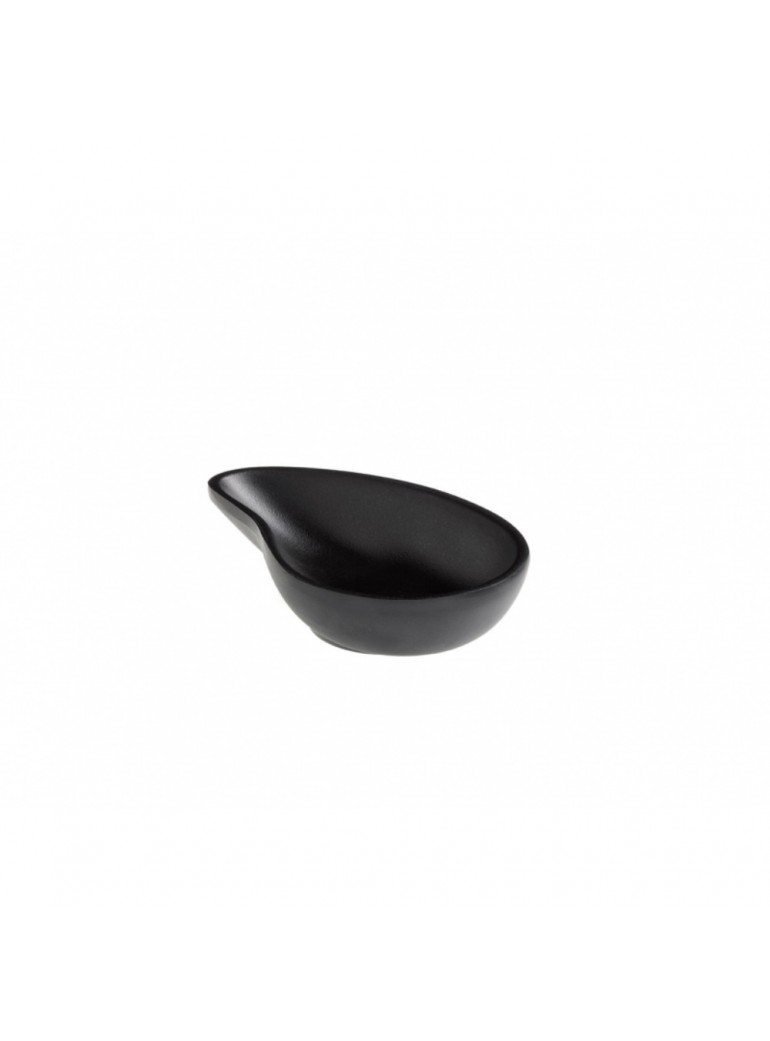Šaukštas Finger Food 10 x 6.5 x 2.4 cm. juodas, melamino Šaukštas Finger Food 10 x 6.5 x 2.4 cm. juodas, melamino
