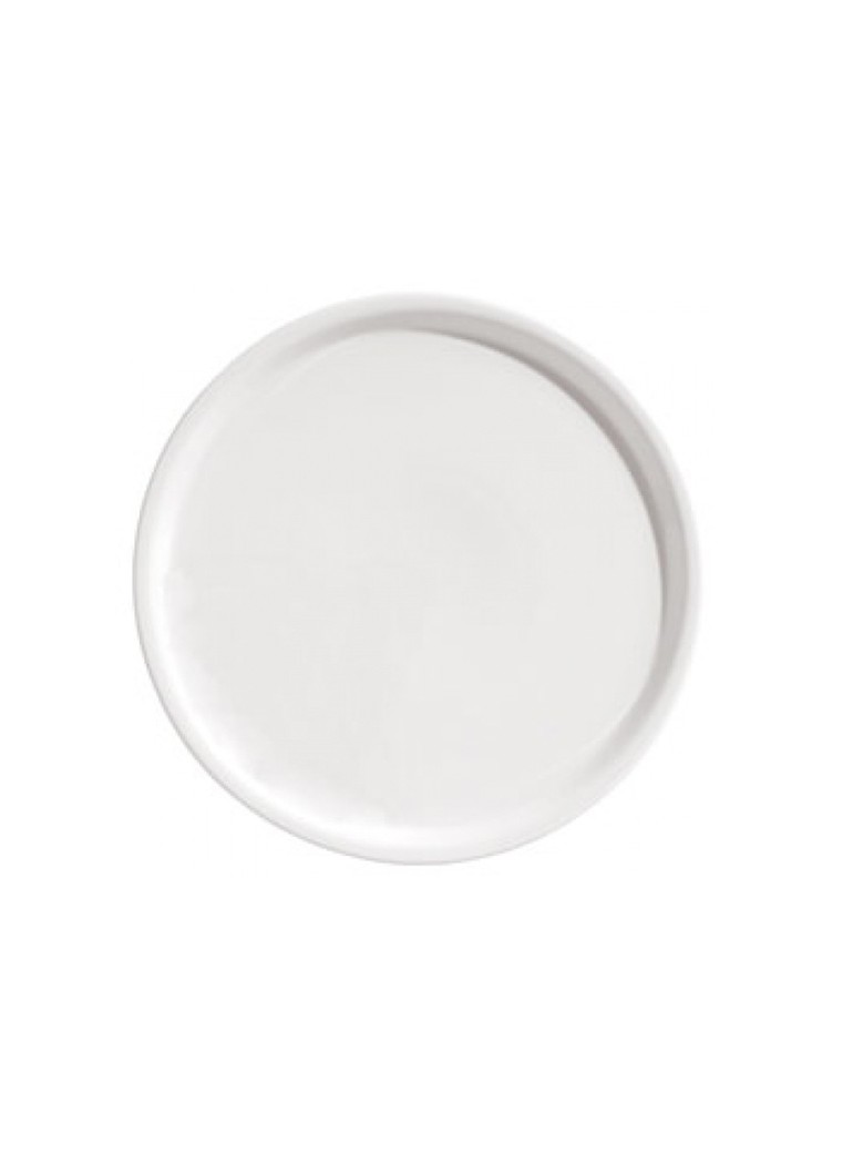 SATURNIA pizza plate. D31 cm. Porcelain white.
