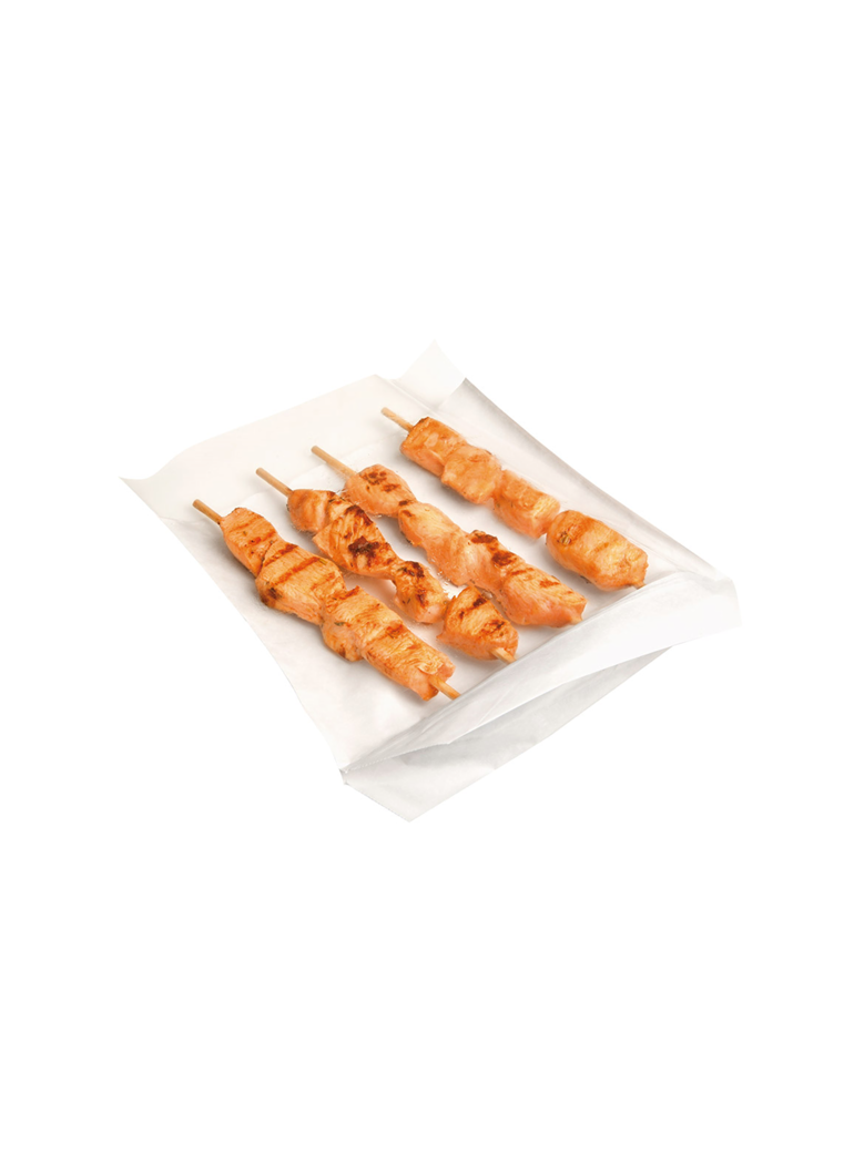 Maišelis 20x24/21x3,5 cm. pop. turtle baltas/skaidrus (100)