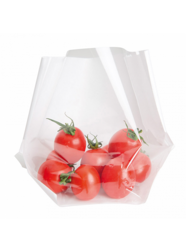 Maišelis 20x16/5,5x2,5 cm. pop. turtle baltas/skaidrus (100)