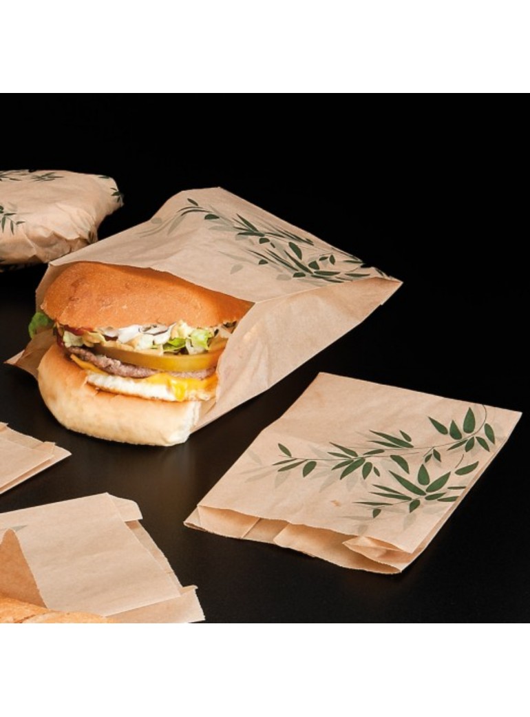 Maišelis 12+7x18 cm. pop. Feel Green (500)