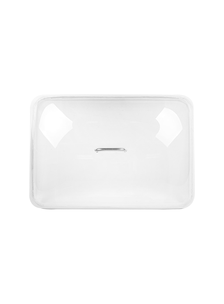 Gaubtas patiekalams 36 x 51 x 14 cm. skaidrus
