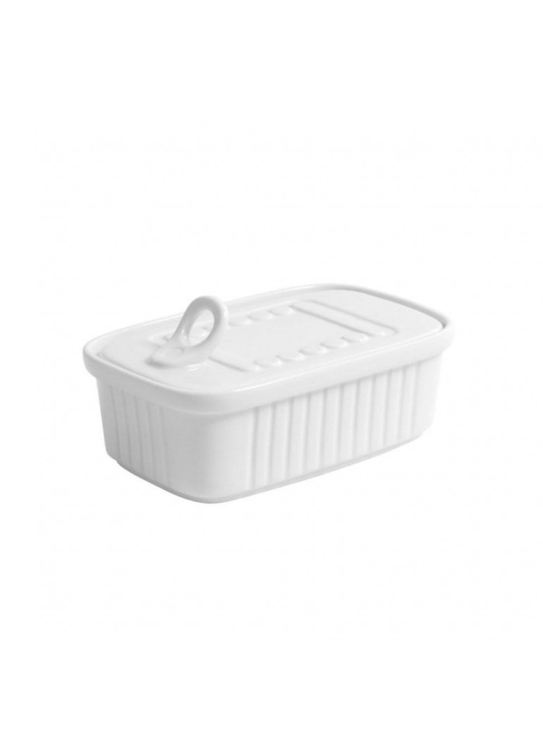Idelis su dangteliu TIN CAN COMPLEMENTS 18cl -13 x 8 x 5 cm. porc Idelis su dangteliu TIN CAN COMPLEMENTS 18cl -13 x 8 x 5 cm. porc