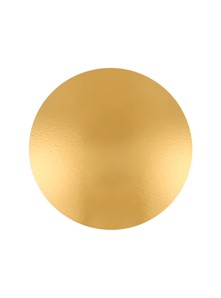 Padėkliukas po tortu 28 cm dvipusis auks/juod(100) (įpak)