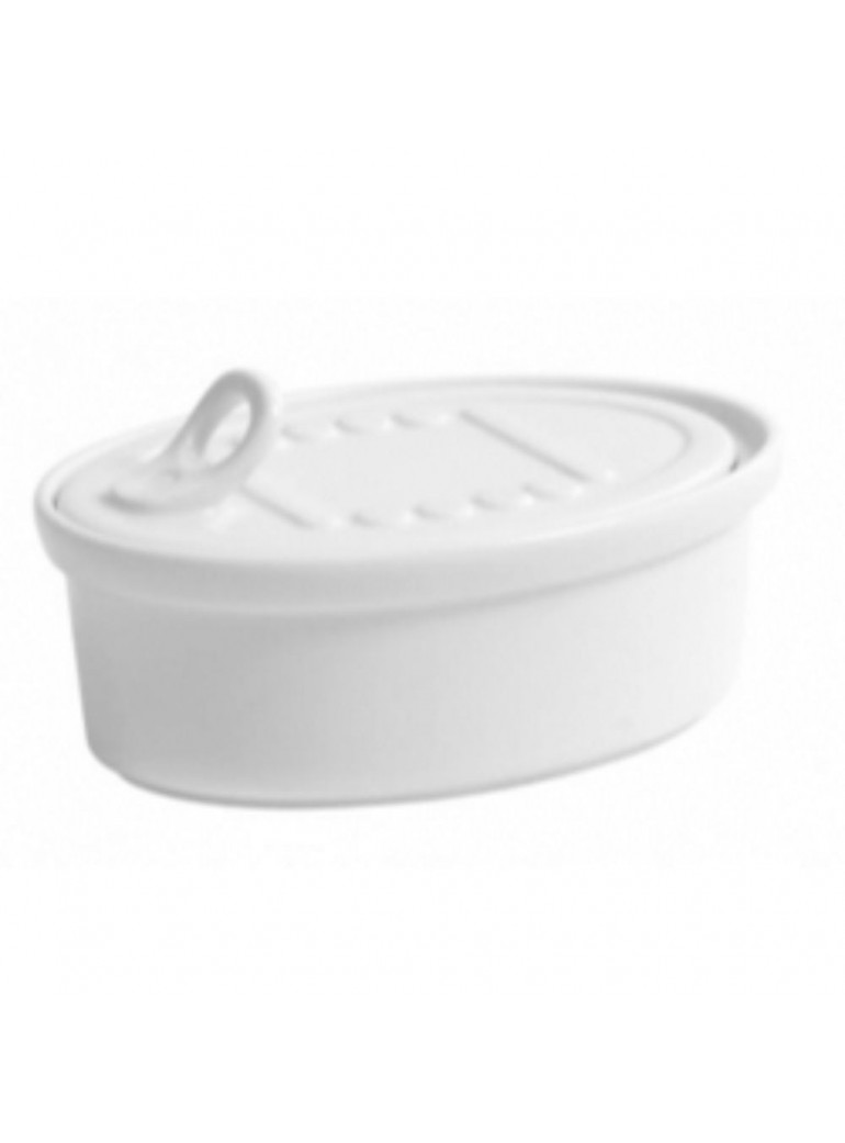Indelis su dangteliu TIN CAN COMPLEMENTS 17cl -13 x 9 x 5 cm. porc Indelis su dangteliu TIN CAN COMPLEMENTS 17cl -13 x 9 x 5 cm. porc