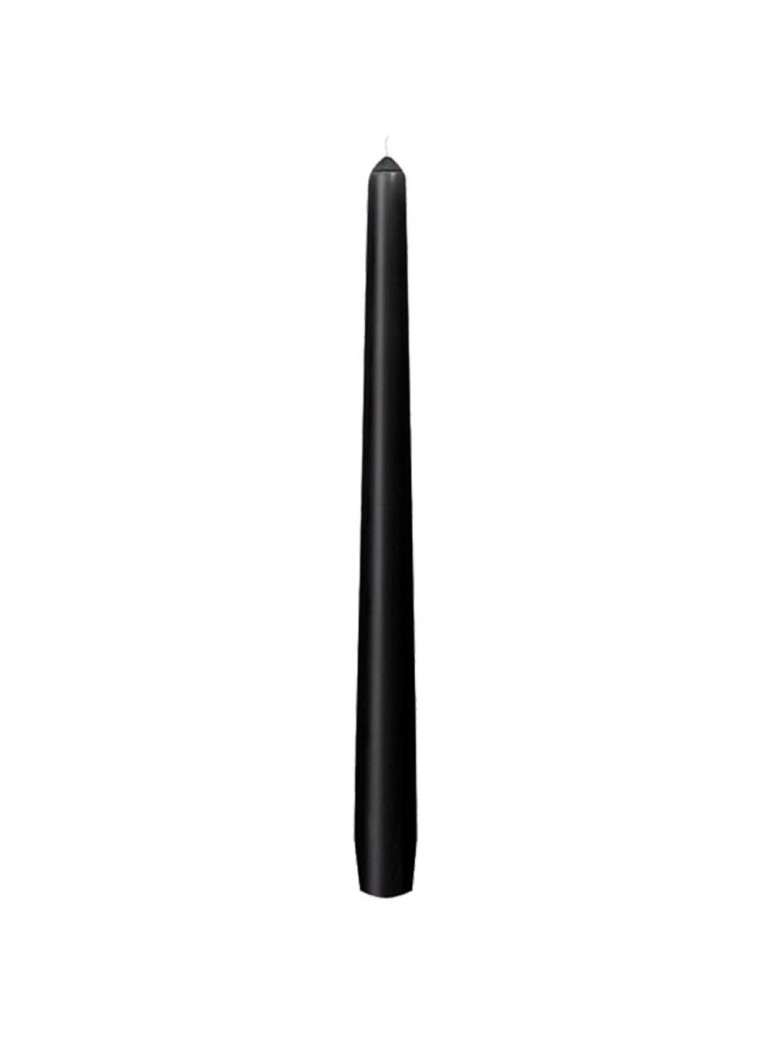 Žvakė 25 cm juoda DUNI