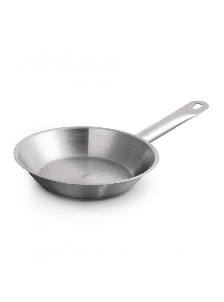 Keptuvė D 24 cm. H 4 cm. n,plieno