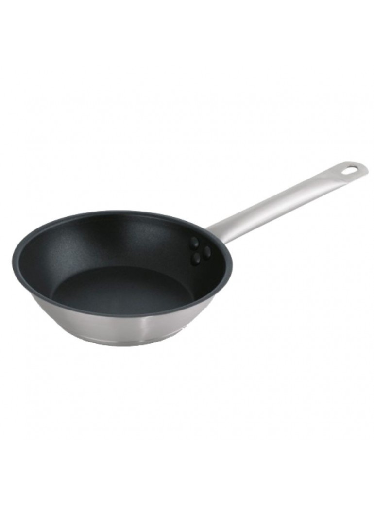 Keptuvė D 20 cm. H 4 cm. n,plieno, neprideganti Keptuvė D 20 cm. H 4 cm. n,plieno, neprideganti