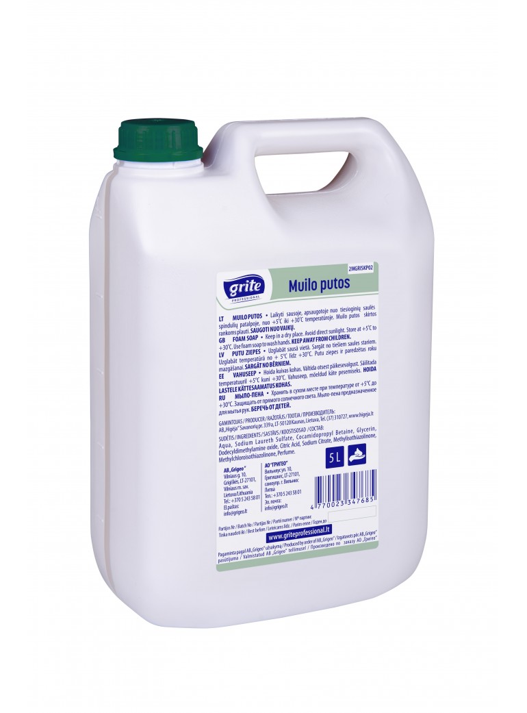 Soap (foam, 5 l) Soap (foam, 5 l)